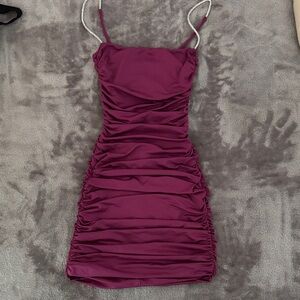 Lucy in the Sky Purple Mini Dress